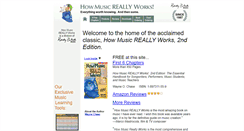 Desktop Screenshot of howmusicreallyworks.com